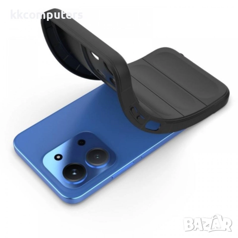 Удароустойчив TPU калъф и Стъклен протектор за Xiaomi Redmi 15C 5G / 4G / Poco C85 4G (Черен, Тъмноч, снимка 9 - Калъфи, кейсове - 52065977