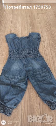 Летен дънков гащеризон PompdeLUX, снимка 5 - Детски панталони и дънки - 45285106