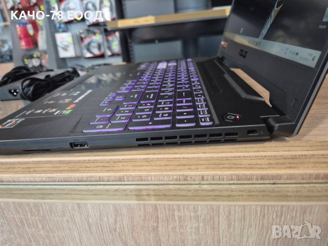 Геймърски лаптоп - Asus TUF Gaming FA506N, снимка 3 - Лаптопи за игри - 52838492