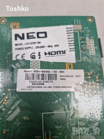 NEO LED-32281 SW Main board 17MB211S Panel VES315WNDL-2D-N24, снимка 3 - Части и Платки - 35360795