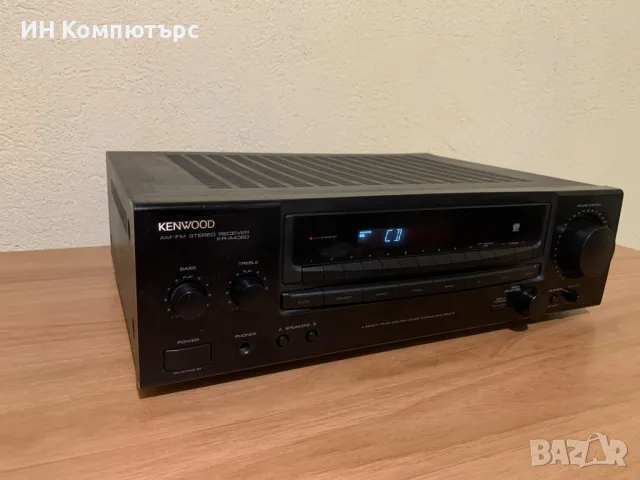 Продавам ресийвър Kenwood KR-A4060, снимка 2 - Ресийвъри, усилватели, смесителни пултове - 49171554