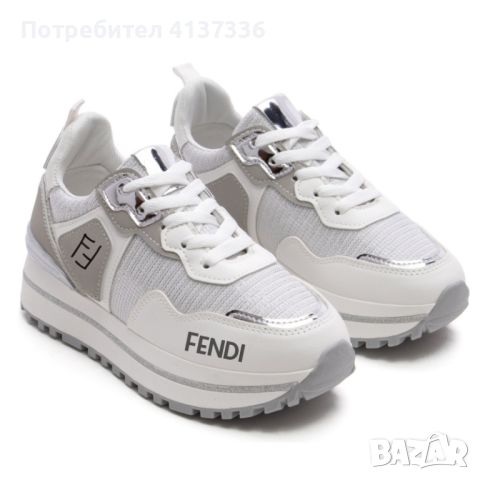 Дамски обувки Fendi , стилни и елегантни маркови обувки , дамски маратонки, снимка 3 - Маратонки - 46385753