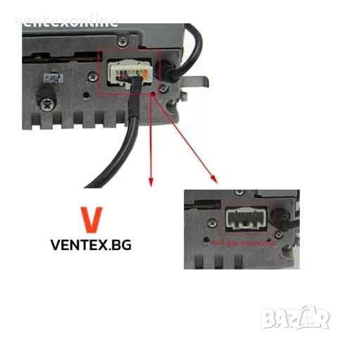 WEFA дигитален чейнджър за Mazda от 2001 до 2011 + Bluetooth USB AUX за мазда радио, снимка 3 - Аксесоари и консумативи - 43800816