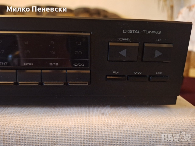 SABA TS 2020 HI FI STEREO TUNER.MADE IN GERMANY., снимка 3 - Ресийвъри, усилватели, смесителни пултове - 52226129