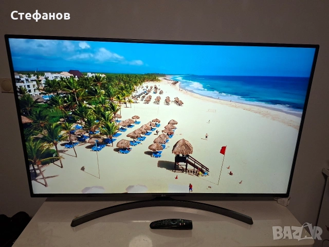 LG 4K Телевизор 55 инча Smart TV, снимка 3 - Телевизори - 53508608
