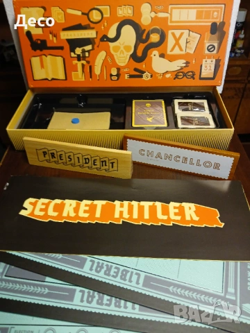 Интересна настолна игра Secret Hitler. 