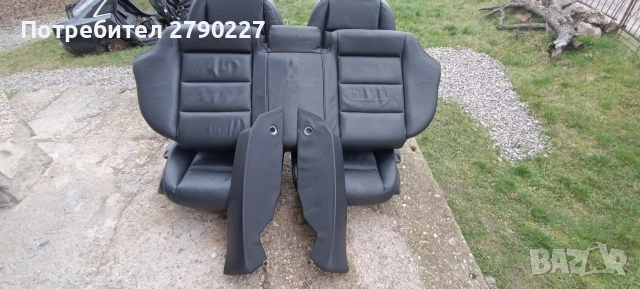 Продавам кожен салон за Audi A4 B6 с подгрев , снимка 4 - Аксесоари и консумативи - 52817889