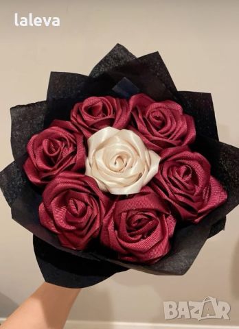 Букет от вечни рози, снимка 1 - Изкуствени цветя - 45950832