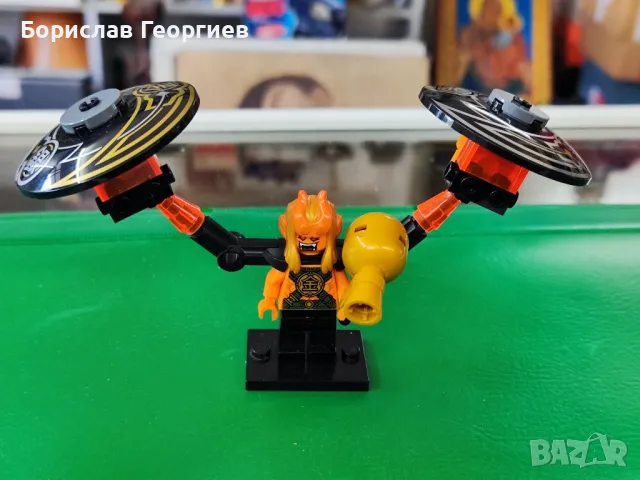 Лего фигурка Lego gold horn demon(jin) 80015, снимка 1 - Конструктори - 47301137