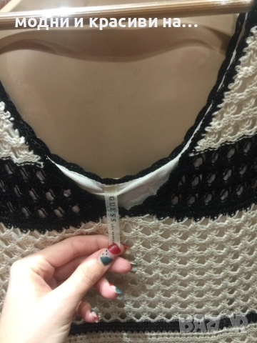Секси рокля плетиво на Guess, размер XS/S, снимка 7 - Рокли - 52131867