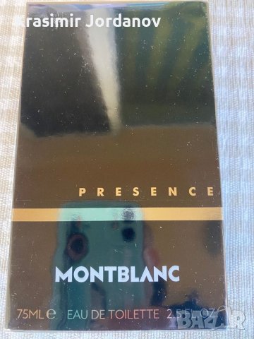 MONTBLANC PRESENCE, снимка 1 - Мъжки парфюми - 45405780