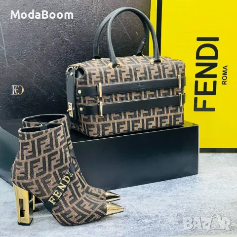 Fendi дамски комплекти , снимка 2 - Дамски елегантни обувки - 48286490