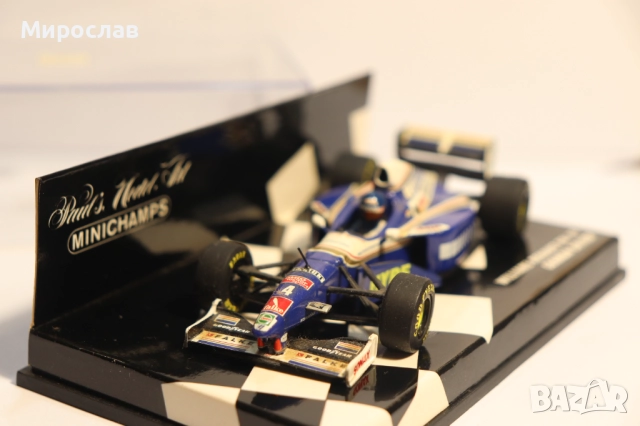 1:43 MINICHAMPS WILLIAMS RENAULT F1 БОЛИД ФОРМУЛА, снимка 5 - Колекции - 52746710