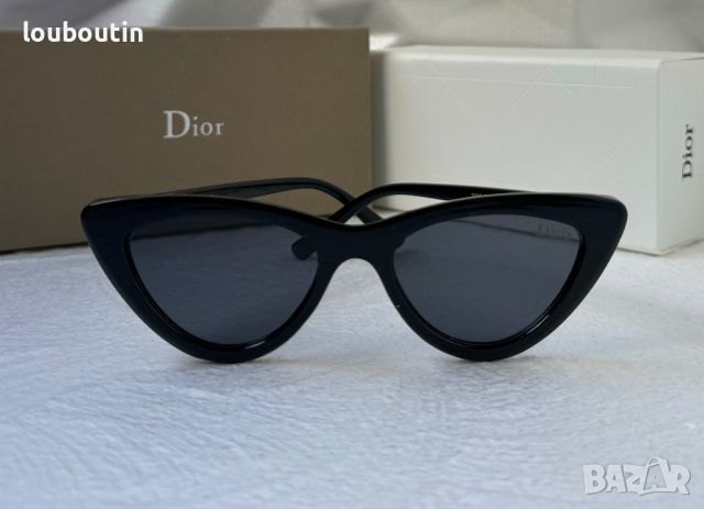 Dior 2024 дамски слънчеви очила котка, снимка 2 - Слънчеви и диоптрични очила - 45162099