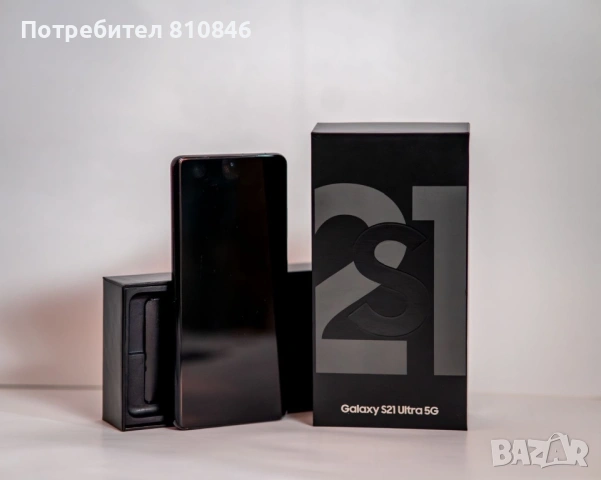Samsung Galaxy S21 Ultra 256GB + S Pen + аксесоари, снимка 3 - Samsung - 54195664