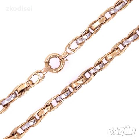 Златен синджир 14,30гр. 56,0см. 14кр. проба:585 модел:26700-3