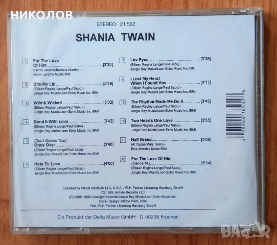 SHANIA TWAIN , снимка 3 - CD дискове - 50556239