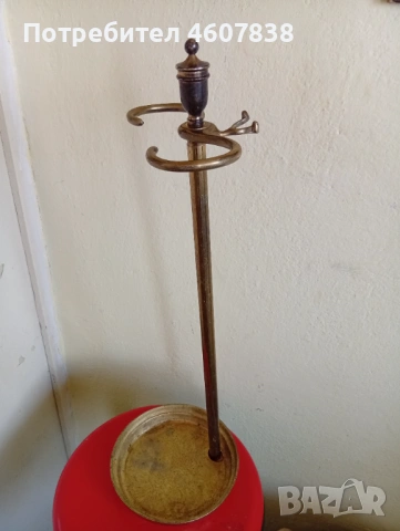 Стойка за чадъри месинг 66/22 см
