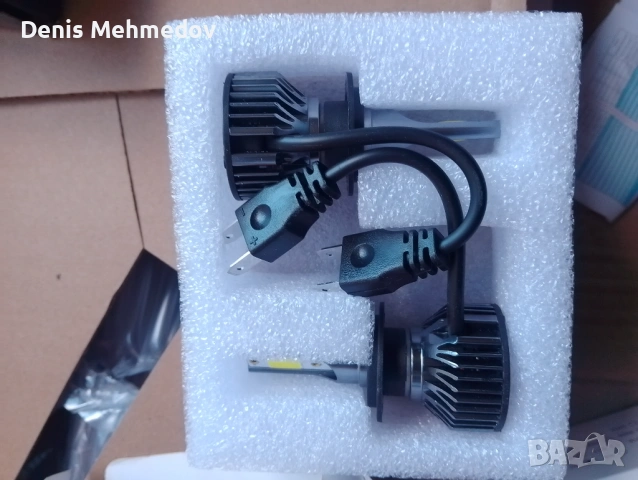 Лед крушки SgD h7 за кола с вентилатор , снимка 3 - Друга електроника - 53395815