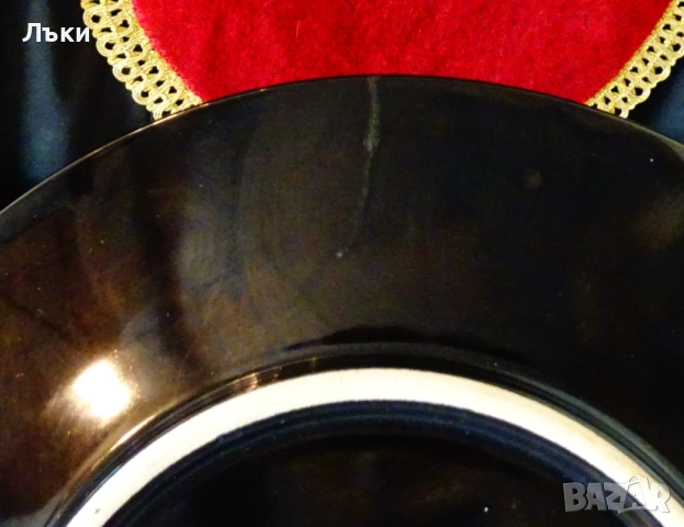 Гръцка порцеланова чиния,Богове,24 k злато,29 см., снимка 11 - Антикварни и старинни предмети - 51990295