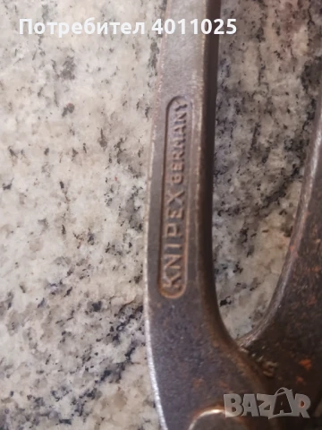 Арматурни клещи Knipex и ножици ламарина, снимка 2 - Клещи - 50799792