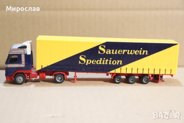 ALBEDO 1/87 H0 VOLVO ВЛЕКАЧ КАМИОН ТИР КОЛИЧКА МОДЕЛ