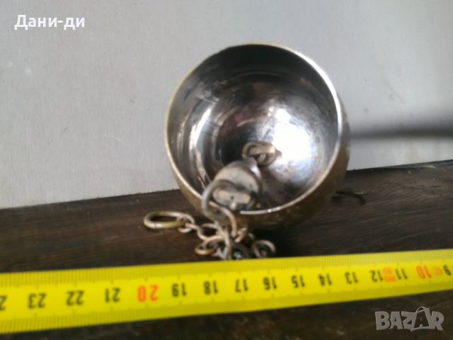 Камбана - стара, от колекция месинг (бронз), снимка 5 - Антикварни и старинни предмети - 45267647