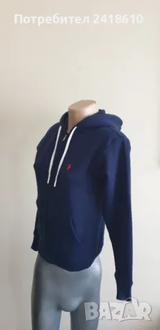 POLO Ralph Lauren Full Zip Cruise Navy Womens Size XXS НОВО! ОРИГИНАЛ! Дамски Суичер!, снимка 6 - Суичъри - 47389367