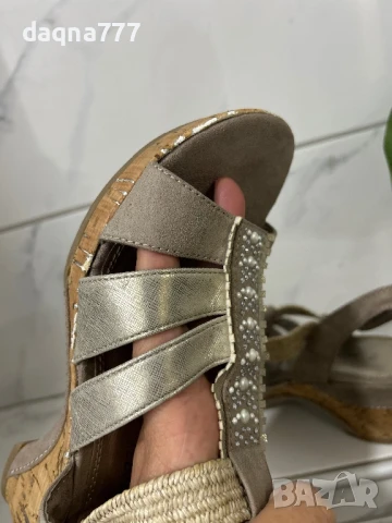 Уникални сандалети Германия, снимка 4 - Дамски елегантни обувки - 50751316