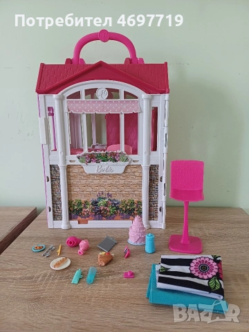 Преносима къща на Барби, снимка 9 - Кукли - 54266066