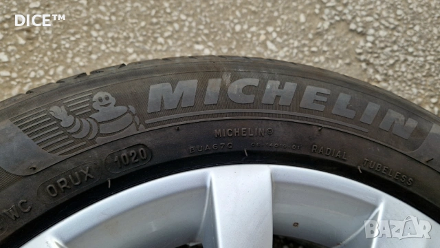 Шкода 16 5х112 лети джанти Skoda Octavia. 205/55/16 Мишелин , снимка 9 - Гуми и джанти - 53692820