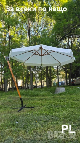 ГРАДИНСКИ ЧАДЪР С МЕТАЛНА СТОЙКА 3Х3м Код P2227, снимка 6 - Градински мебели, декорация  - 54232705