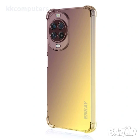 Калъф ENKAY за Huawei nova 14 Pro 5G, Удебелен TPU, Shockproof с Удебелени Ъгли, Градиентен Дизайн, , снимка 3 - Калъфи, кейсове - 53187668