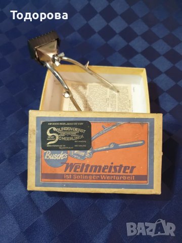 Старинна ръчна машинка за подстригване Solingen