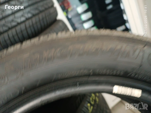 2бр.летни гуми 195/55/16 Michelin, снимка 4 - Гуми и джанти - 53663775