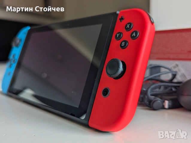 Nintendo Switch+игри+допълнителни Joy-cons, снимка 2 - Nintendo конзоли - 53983861
