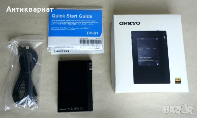 Преносим аудио плейър Onkyo DP-S1 "Rubato" / Hi-Res / Wi-Fi / Bluetooth, снимка 1 - Други - 49170871