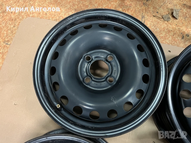 Метални джанти 4x100 14 цола за VW Lupo / Polo, снимка 5 - Гуми и джанти - 52804536