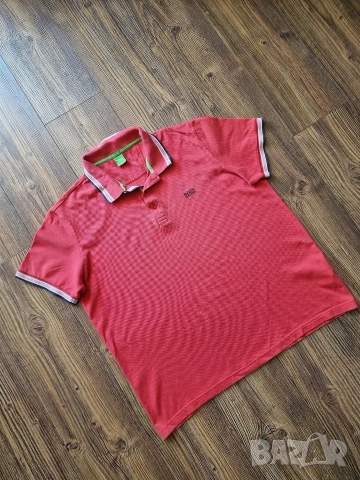 Страхотна мъжка тениска HUGO BOSS размер 2XL , снимка 2 - Тениски - 54008056