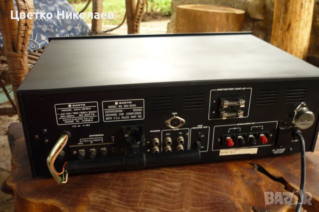 Sanyo DCX 1515K Integrated stereo receiver AM/FM HiFi Vintage, снимка 8 - Ресийвъри, усилватели, смесителни пултове - 46168830
