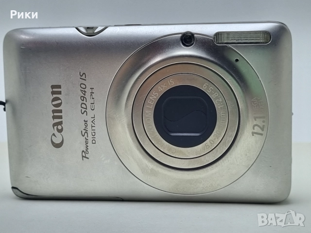 Canon Powershot SD940 IS Ixus 120 ELPH 12.1MP 4X Zoom, снимка 3 - Фотоапарати - 52727525