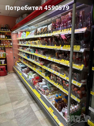 Хладилна витрина крайстенна плюсова.