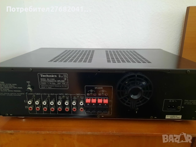 Technics SU-V300, снимка 4 - Ресийвъри, усилватели, смесителни пултове - 53597360