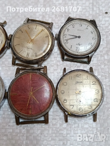 механични руски часовници , снимка 4 - Мъжки - 53831339
