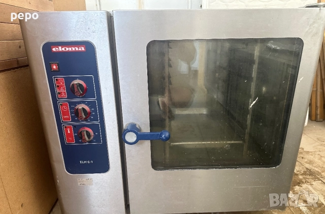 Конвектомат Eloma 6 тави, снимка 3 - Обзавеждане за заведение - 51707617