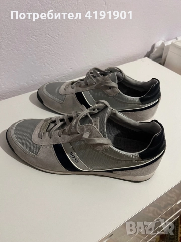 Обувки BOSS, 43 Номер, Сиви и Черни