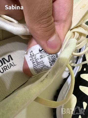 Nike mercurial air zoom - стоножки-чисто нови са,42номер, снимка 4 - Футбол - 50841192