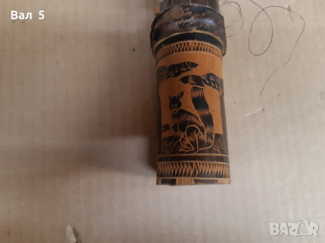 Музикален инструмент МАДАГАСКАР , сувенир , резба, снимка 6 - Антикварни и старинни предмети - 52739517