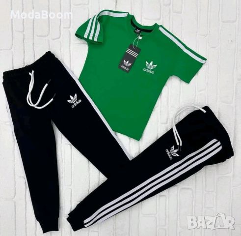 Adidas • Памучен екип за момче НАМАЛЕН, снимка 1 - Детски комплекти - 46744087