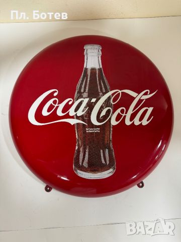 Голяма емайлирана реклама на CocaCola КокаКола, снимка 5 - Колекции - 46651420